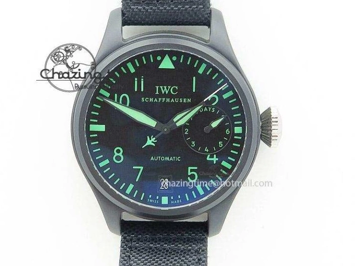 MIROTIME 0725 Pilot Chrono RG 3878 V6F Best Edition Gray Dial On Brown Leather Strap A Contemporary 7254